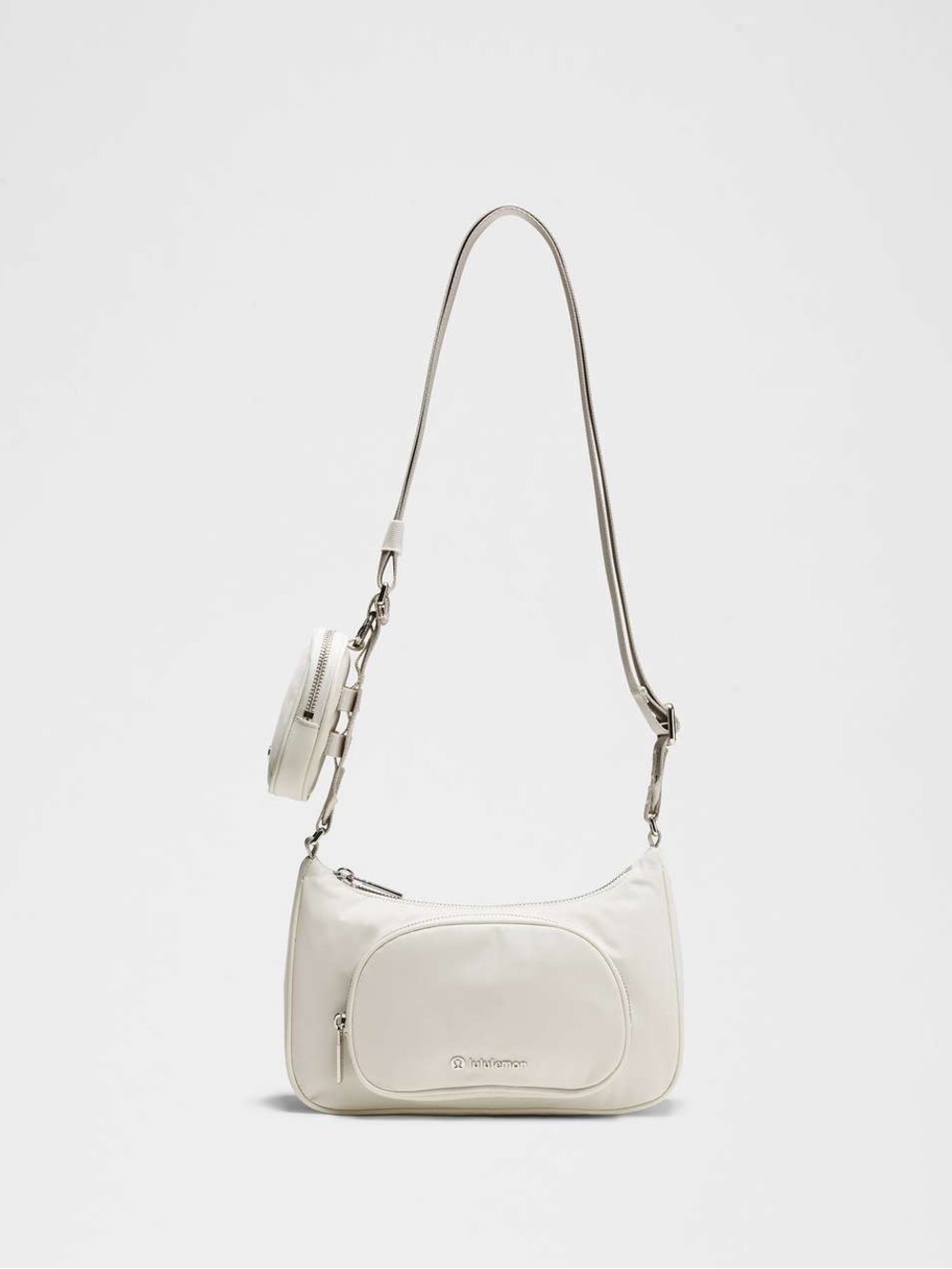 RARE Lululemon CROSSBODY WITH NANO POUCH IN BONE 2L